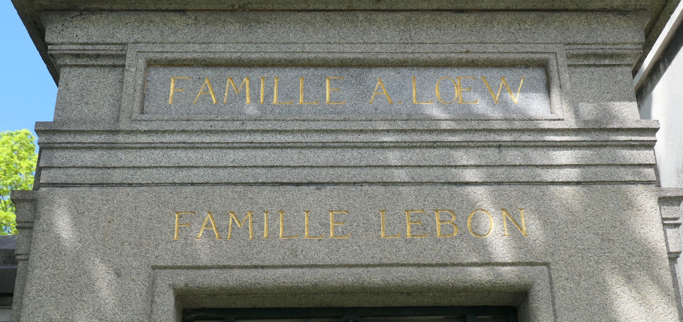 Cimetière Du Père Lachaise - Appl - Loew Auguste (1844-1909)