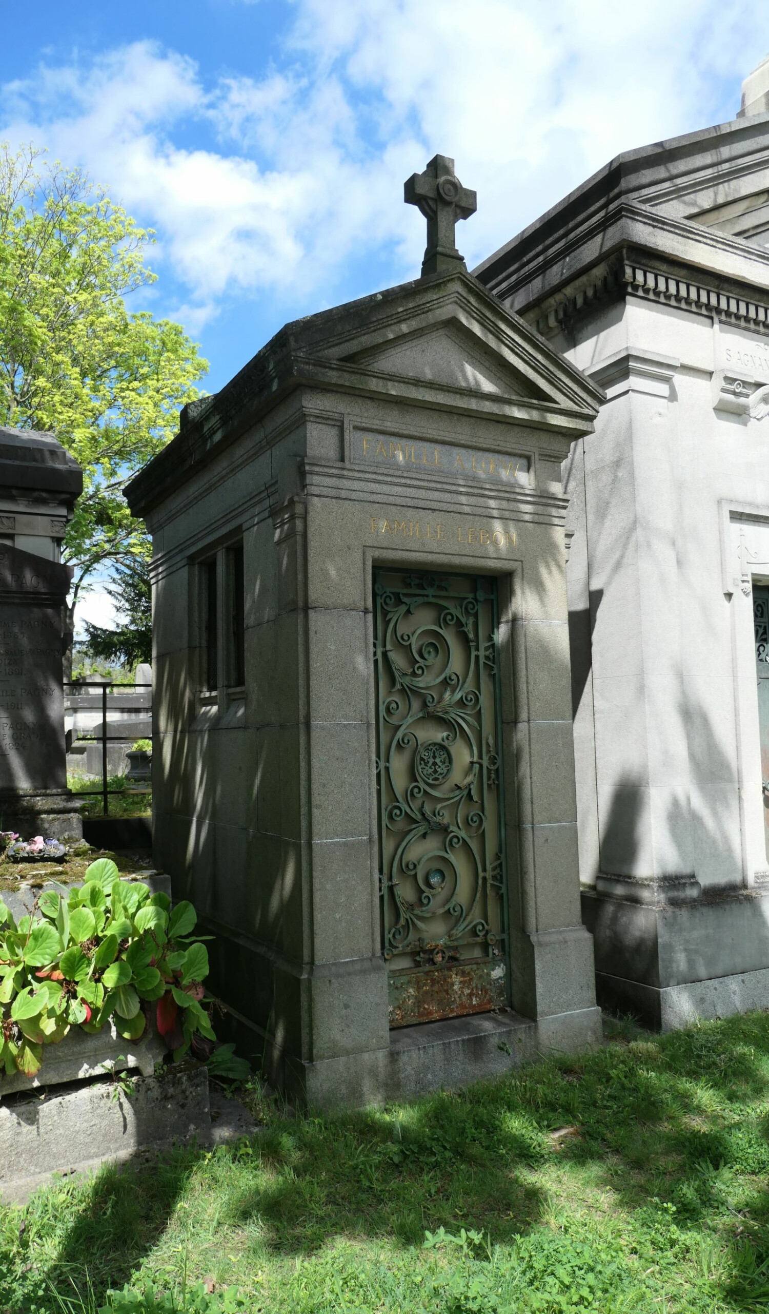 Cimetière Du Père Lachaise - Appl - Loew Auguste (1844-1909)